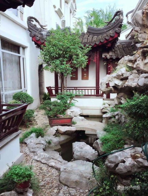 姑苏城外寒舍d户型带中庭位置好看房方便业主自住诚售
