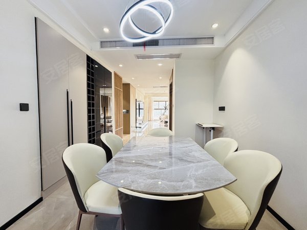 金华东阳横店南江壹号南江一号 轻原木奶油风 6500一月 免物业费出租房源真实图片