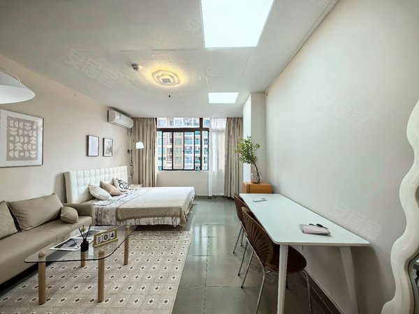 深圳罗湖国贸庆安大厦国贸地铁口 电梯高层公寓 家电齐全 民水民电 带