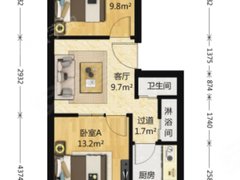 北京西城白纸坊白纸坊西街6号院 2室1厅1卫出租房源真实图片