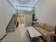 深圳龙岗爱联龙岗中心城爱联大运地铁电梯精装复式一房家私齐全，拎包入住出租房源真实图片