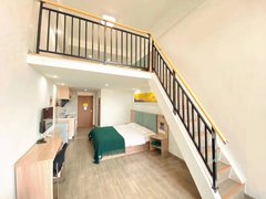 日照东港新市区安泰国际广场LOFT双床房无中介费出租房源真实图片