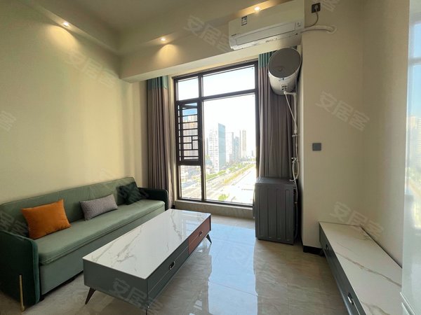 南宁青秀长湖路万科城(北区商住楼)首租loft公寓 时尚清新风 精装配齐