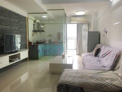 韶关武江工业中路双卫设计 迈阿密蓝酒吧 附近 汇展公寓小复式高层拎包即住出租房源真实图片