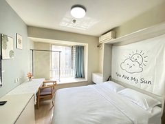 青岛市北中央商务区市北商务区爱家公寓 民水民电 卓越世纪中心 万达 敦化路出租房源真实图片