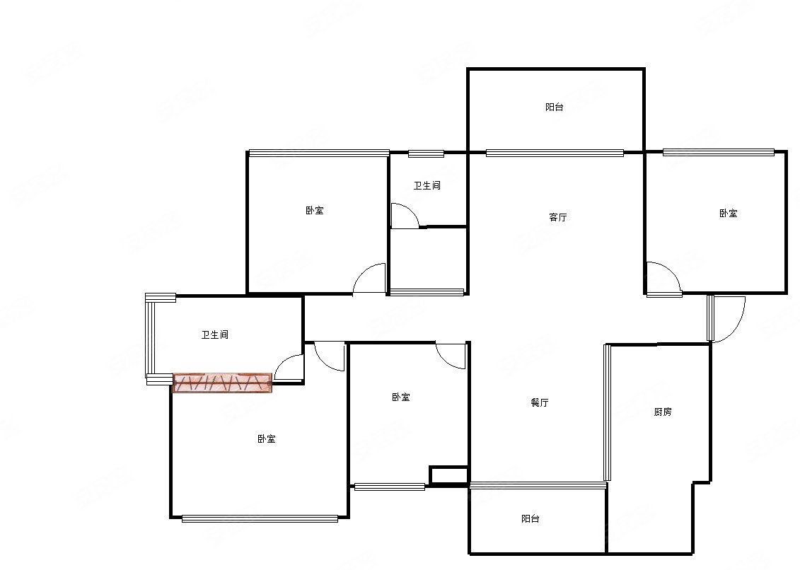 碧桂园天玺湾三房两厅