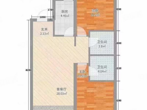【多图】尚品国际,铜梁城区租房,尚品国际精装修漂亮两室出租 手慢无