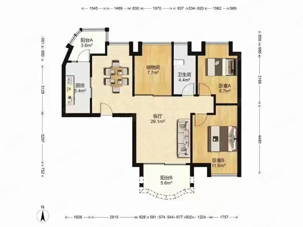电梯房楼梯价尚东尚筑装修好满五西南户型产权清晰