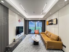 深圳宝安宝安中心区海纳公馆,精装三房,看花园,安静,全家私电器,拎包入住出租房源真实图片