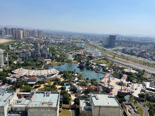 广州花都新区广州融创文旅城(商住楼)融创文旅城6栋一房一厅,家私电