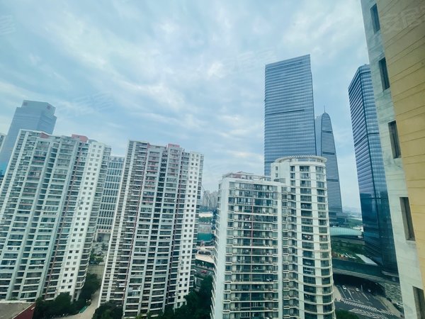 苏州工业园湖西湖左岸苏州中心隔壁  湖左岸精装三房有湖景  有车位