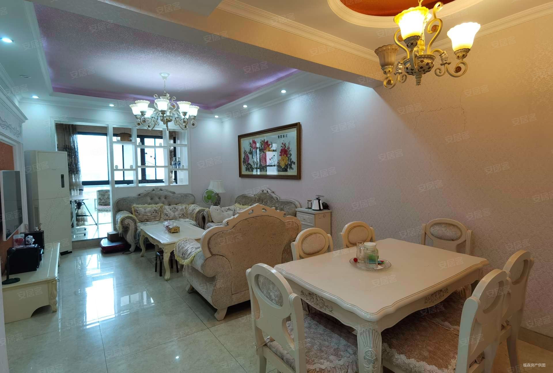 高新区市政府旁精装电梯三室拎包入住,长兴城西99号公馆二手房,85万,3