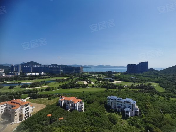 三亚吉阳大东海蓝色果岭(五期)半山半岛五期 高层海景两房业主诚意