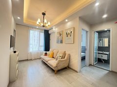 台州椒江洪家万达旁  新都会 一室一厅 天然气 简约风 近文渊上徐丽景苑出租房源真实图片