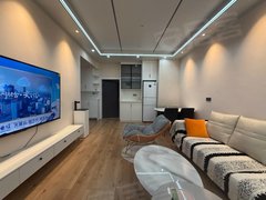 百色平果新兴街一品天下，精装标准1室1厅1卫1阳，1200元月出租房源真实图片