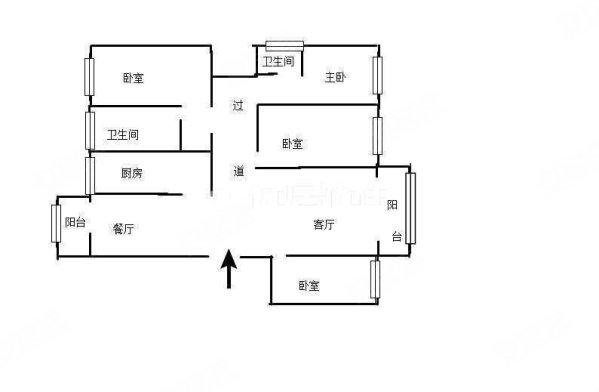 中建宜昌之星(C区)4室2厅2卫161㎡南北125万