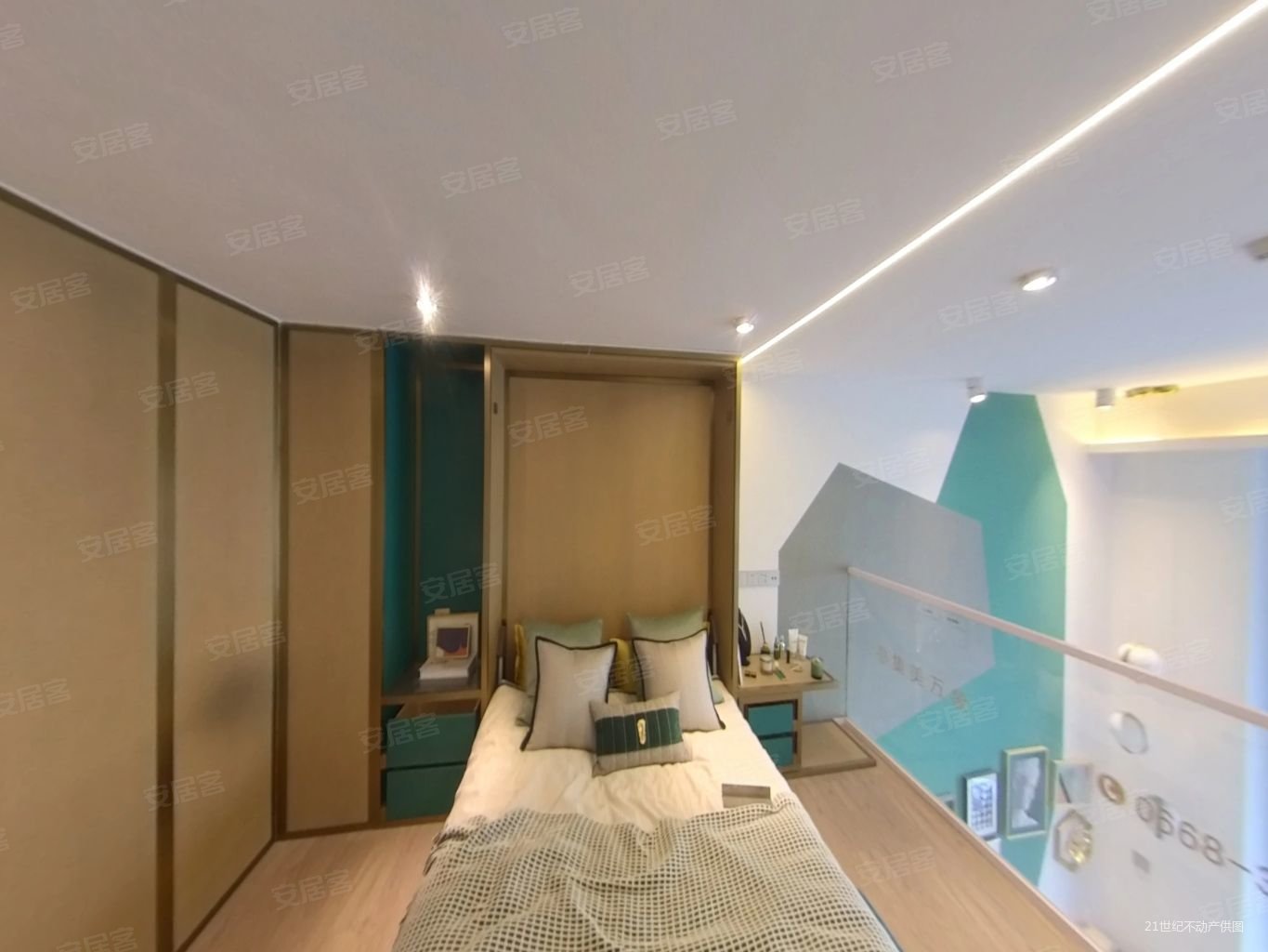 金科美的集美花园1室2厅1卫34.56㎡南北15.8万