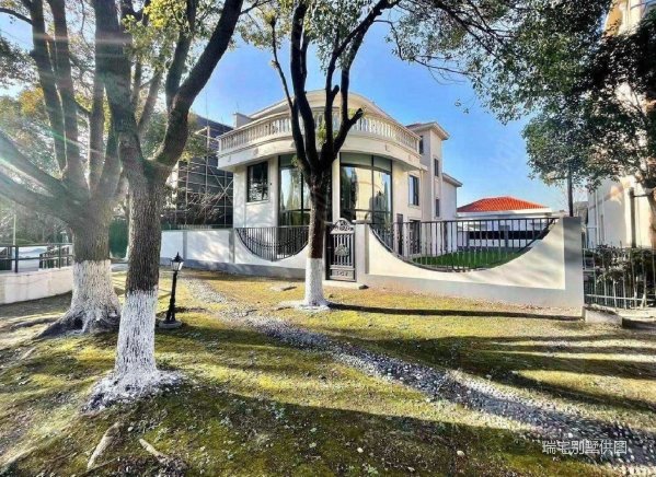 莘庄地铁口南临河独栋别墅挑空大客厅大气档次