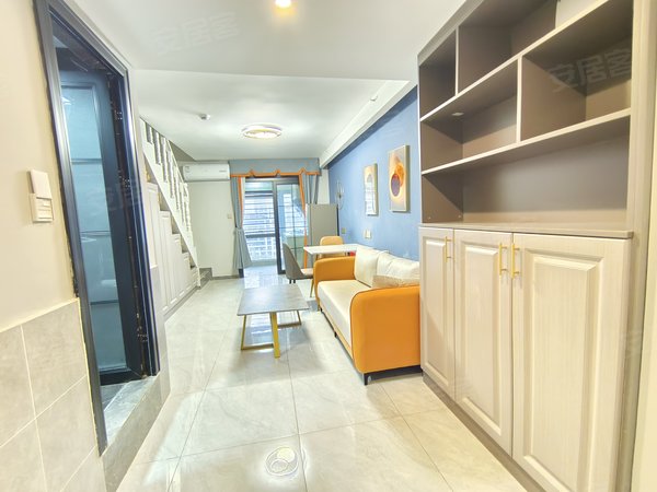 重庆北碚蔡家中南玖宸(商住楼)6号线曹家湾站标准loft两室一厅 独立