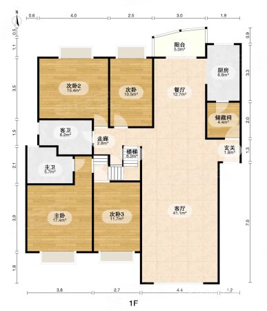 东林外庐6室3厅4卫250.59㎡南北293万