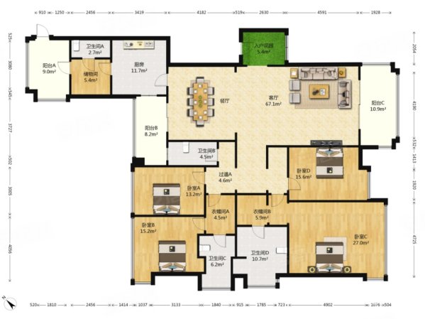 锦绣香江第8期 两梯两户大户型