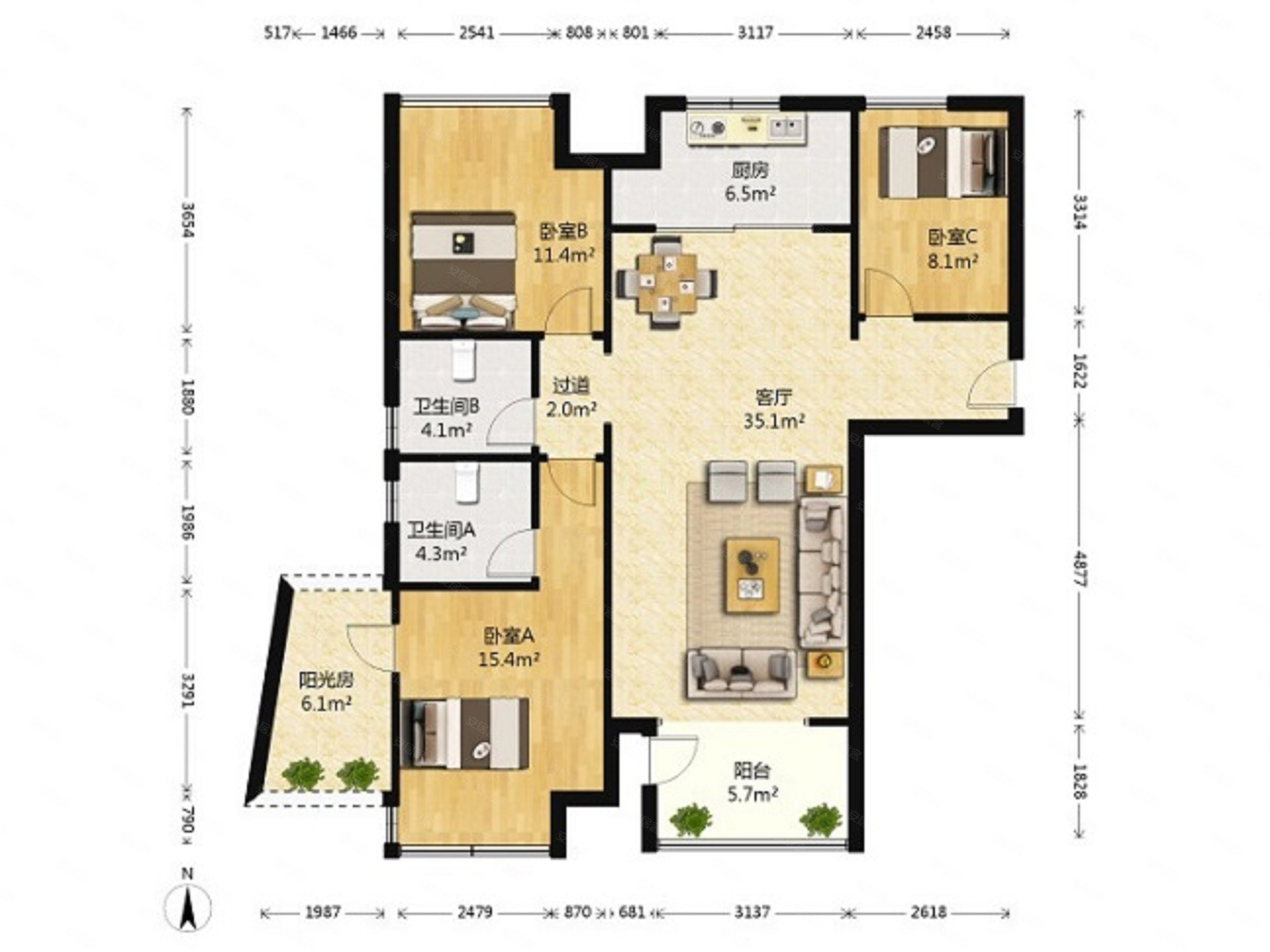 万科金色城品一期