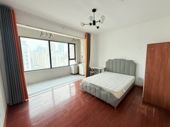 济南历下CBD绿地中央公馆大主卧,紧邻双金大厦,华润置地,龙湖天街可办房补出租房源真实图片
