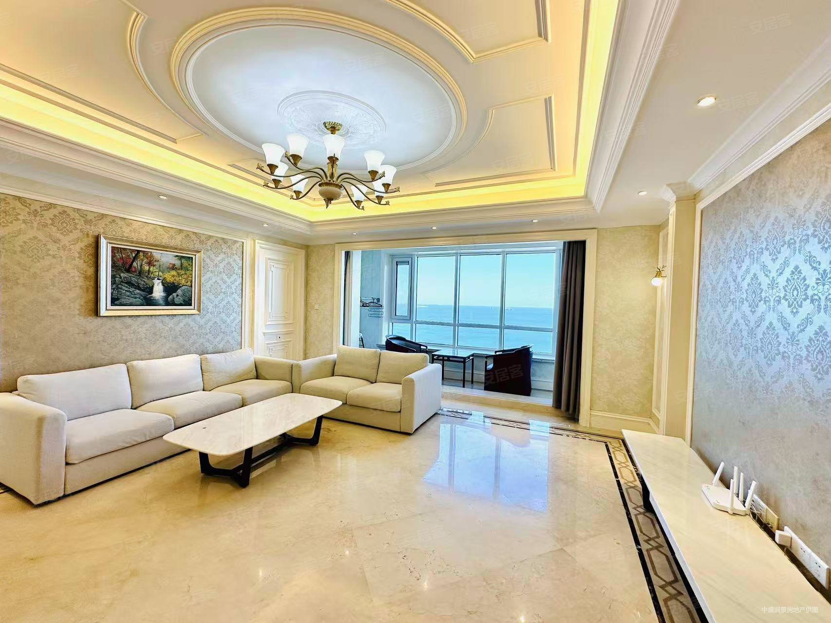 万达海公馆海景房!诚心卖,急售,一线