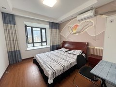 苏州吴中木渎正荣华府精装主卧独卫带飘窗 民用电 近柳川大厦 大治桥地铁站出租房源真实图片