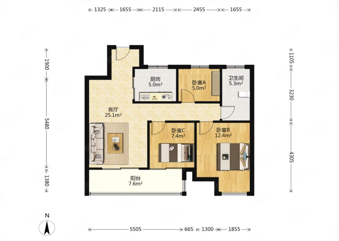 华润江南府北区