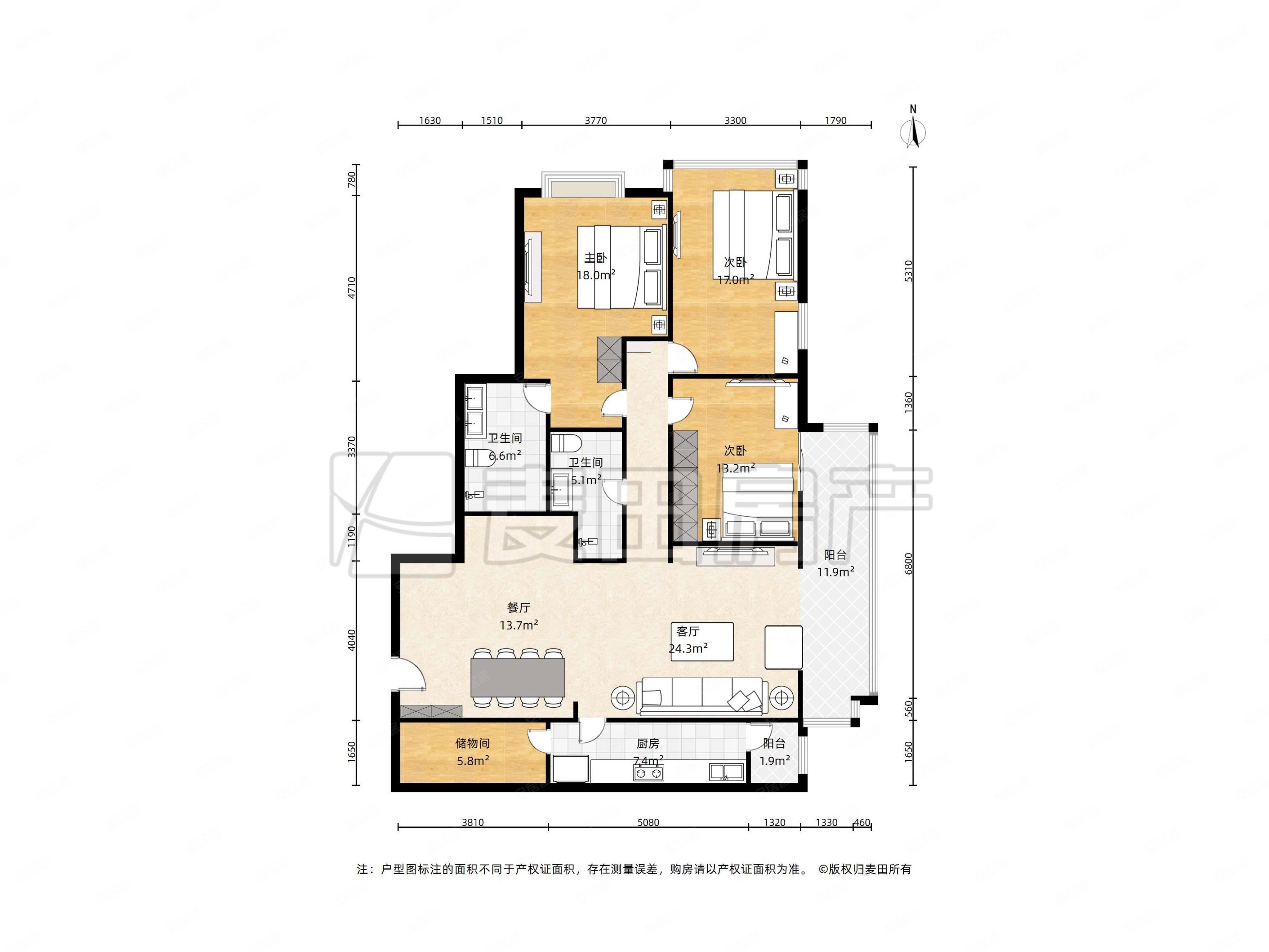 新出 全新装修高楼层 东偏南 一天5小时日照 紫竹花园