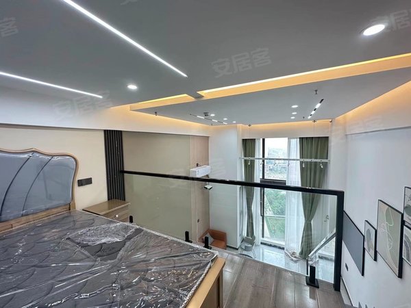 无锡梁溪清名桥融创运河壹号府(商住楼)精装一室一厅loft公寓,出租