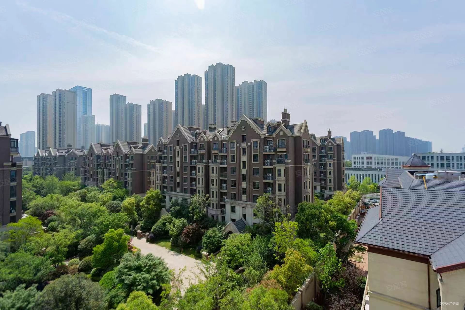 信达公园里洋房户型方正密度低金斗公园环境优美