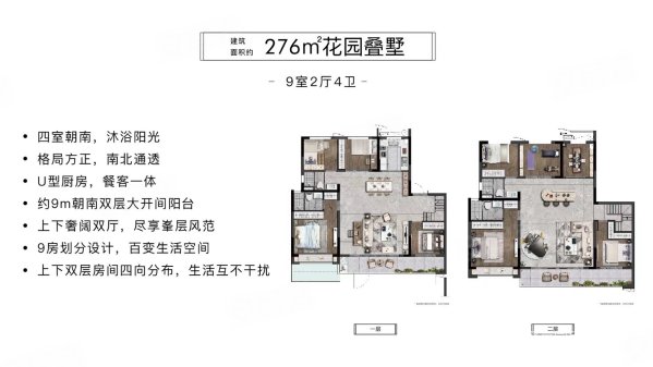 壹号府邸5室3厅0卫230㎡南638万