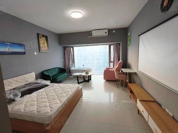 深圳罗湖蔡屋围港岛银座港岛银座,精装一房,家具家电齐全齐全,看房