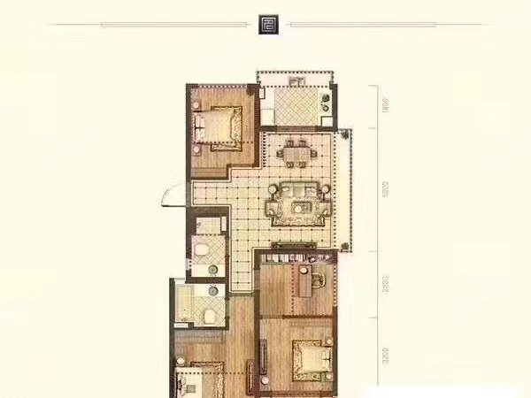 【多图】融创印时代,新街租房,融创印时代两室一厅