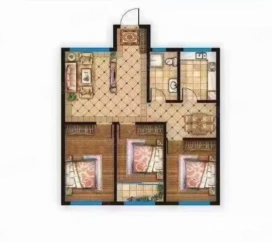 青云国际城电洋大平层豪装未住4室带仓库车位