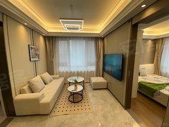 唐山路北火车站富丽国际 火车站商圈 轻奢一居 可短租可月付 家电齐全随时看出租房源真实图片