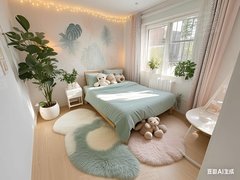 合肥高新蜀西湖（龙湖天街）（三室独卫）（民用水电5毛6）（拎包入住）可做饭出租房源真实图片