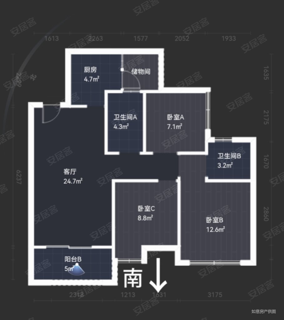 南充市天誉珑城户型图,南充天誉珑城户型图_大山谷图库