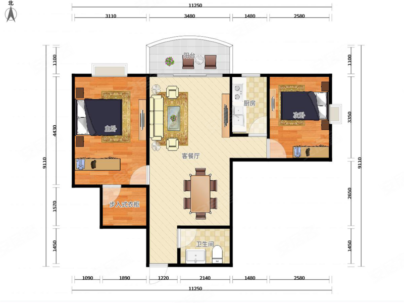 金碧花园 电梯房 出行方便 南北通透 医疗配套成熟