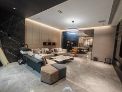 乌鲁木齐米东卡子湾会展中心  室内带电梯豪装别墅   牌室影音室齐全自带停车库出租房源真实图片