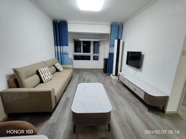 徐州新沂建邺路高铁花园高铁花园电梯精装三室两厅一卫1300月家具家电齐全拎包入住出租房源真实图片