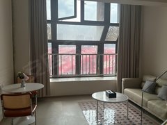 广州花都新区融创公寓复式一房一厅 家私齐全 拎包入住出租房源真实图片