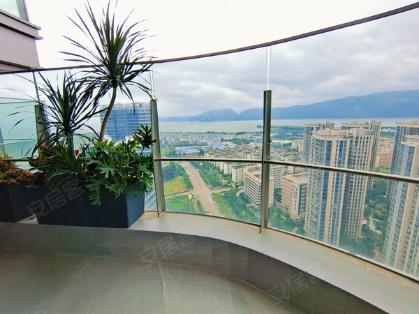 昆明官渡福保片区山海湾8号来电有优惠(可短租月付,270度环形阳台