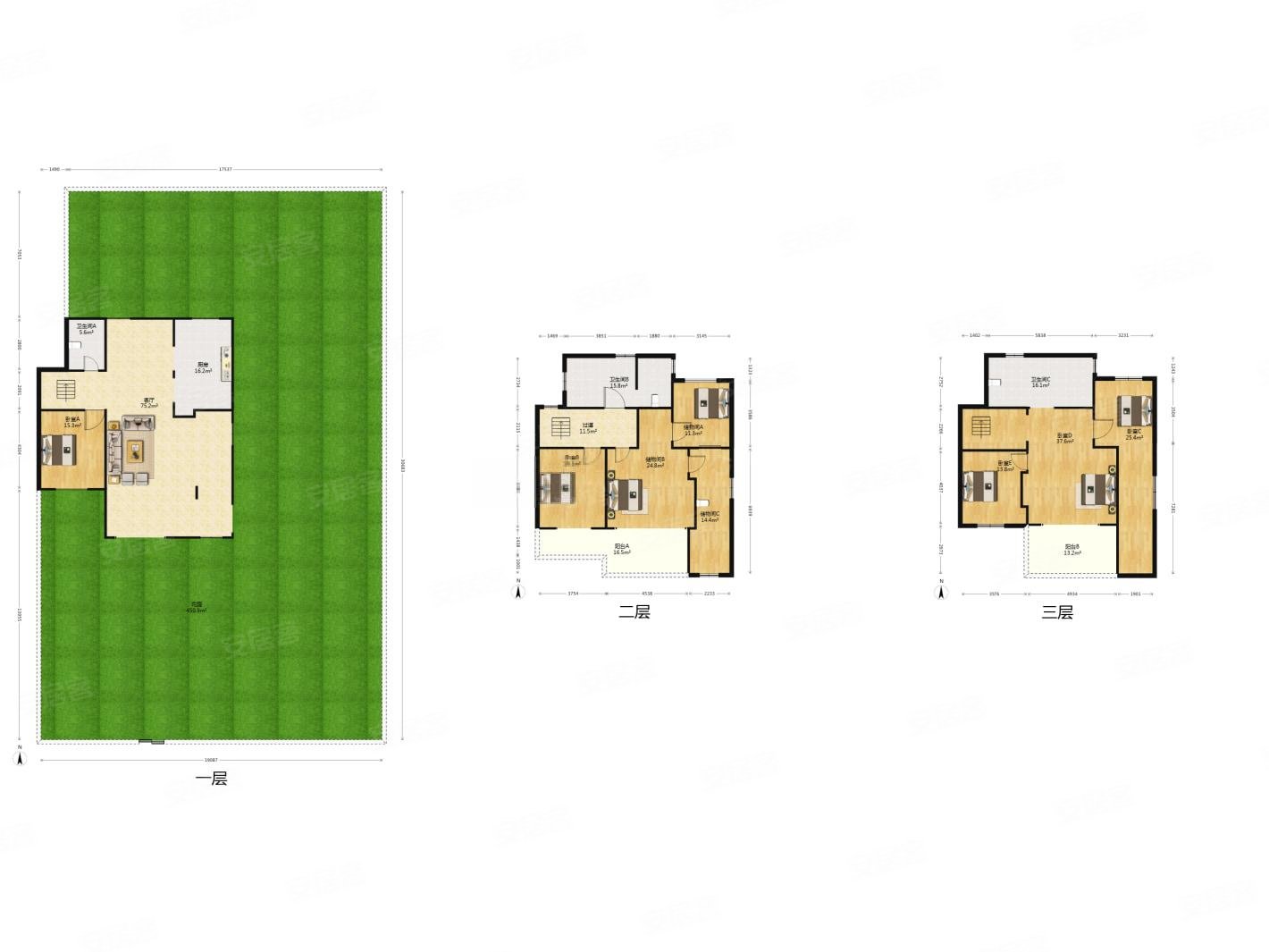 绿地华尔道名邸别墅
