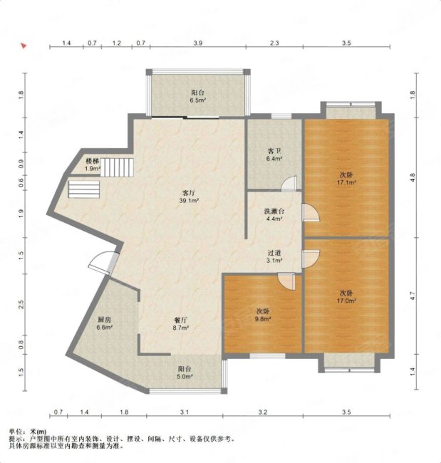 潭西智美 壶西中 楼中楼高厅 金河湾210平四房拎包入住