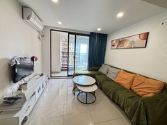 平湖乍浦镇乍浦富丽广场复试公寓，整租精装修家具家电齐全，拎包入住随时看房出租房源真实图片