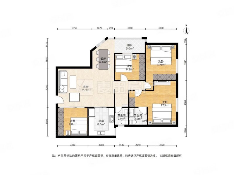 西湖旁品质社区,精装四房,花园社区!