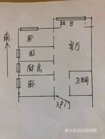 出门就是一小,名人嘉苑二手房,85万,3室2厅,1卫,103平米-孝义安居客
